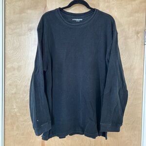 Classic Black Long Sleeve Tee by Eddie Bauer